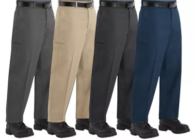 Red Kap Pants Cell Phone Pocket Men's Industrial Work Uniform Clothes • $21.98