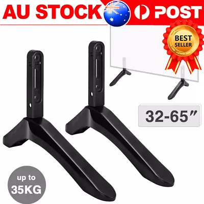 $25.79 • Buy TV Stand Base Mount Cabinet Television Bracket For 32- 65Inch Samsung Sony LCD