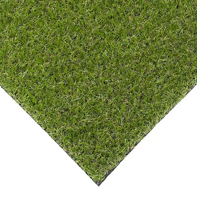£0.99 • Buy Artificial Grass Cheap Budget 20mm Garden Fake Lawn Astro Turf Artificial Grass