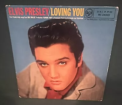 Elvis Presley RCA Loving You 10 LP UK RC 24001 Original JU57/8 • $134.96
