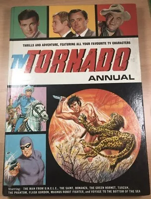 Tv Tornado Annual Man From Uncle The Saint Bonanza Green Hornet Tarzan 1967 Uk • £9.99