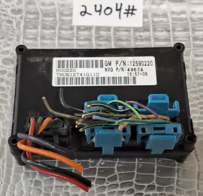 12590220✅02-05 Trailblazer /Envoy /Ascender/Rainier Transfer Case Control Module • $29