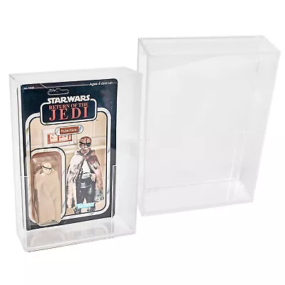 Acrylic Display Case For 3.75  Vintage & New Star Wars Or GI Joe Carded Figures • $25.98