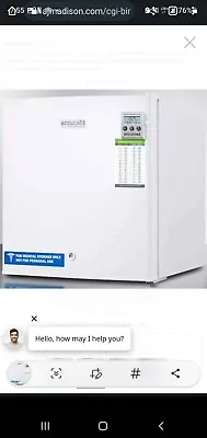 Accucold Lab Compact -20C Medical Freezer With Digital Controls FS24LMED2 • $700