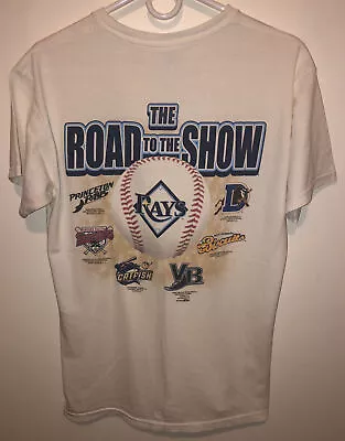 Montgomery Biscuits Shirt Adult Medium Tampa Bay Rays Baseball • $9.99
