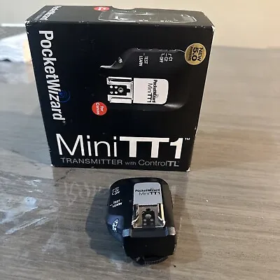 PocketWizard Mini TT1 Transmitter Pocket Wizard For Canon Complete W/ Paperwork • $15