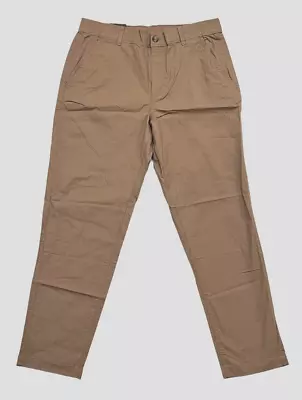 $70 Men Eddie Bauer Ripstop Outdoor Khaki Ermine Twill Chino Work Pants 40 30 • $23.90