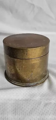 Vintage  Solid Brass Box Mark 1942 • $30