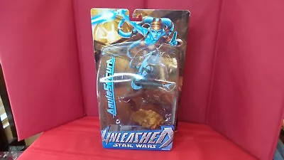 AAYLA SECURA Figure STAR WARS Unleashed 2004 SEALED Hasbro Statue Figurine New • $37