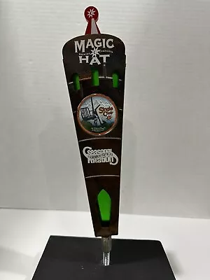 Magic Hat Single Chair Beer Tap Handle Metal With Stained Glass Windows 12.5” • $22.49