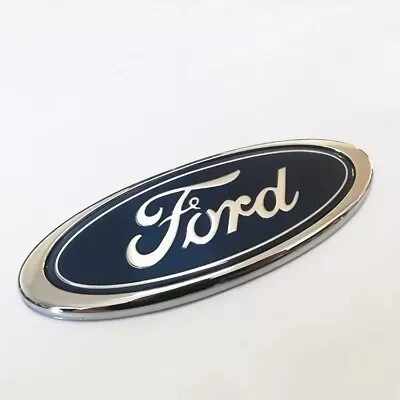 2004-2016 Ford 9  Silver Black OVAL LOGO Emblem Grille Tailgate F150 F250 F350US • $17.96