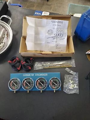 $129.99 • Buy Motoasia, Motorcycle Vacuum Carburetor Synchronizer, 888813