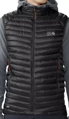 Mountain Hardwear Ghost Whisperer Down Vest JACKET MENS VOID XL $260 • $229.99