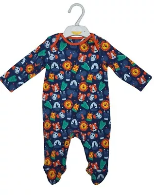 BABY BOY GIRL Dinosaur Animals Rainbow Babygrow Bodysuit Sleepsuit Romper Suit • £5.99