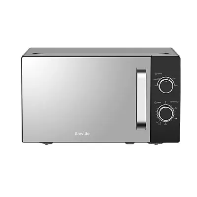 Breville MM820C2MT(B)-PF Manual Microwave Oven 17L 6 Power Levels 800W Black • £52.99