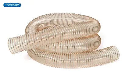 £9.66 • Buy PU Flexible Ducting Hose Pipe - Ventilation, Woodworking, Fume & Dust Extraction