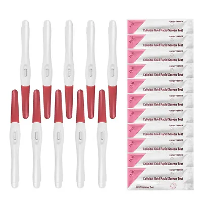 £4.99 • Buy Pregnancy Test Sticks Midstream Early 99% Accuracy 10mlU HCG Urine Testing Kit