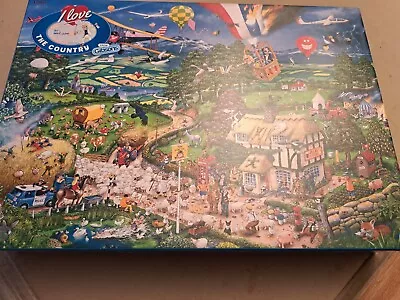 Mike Jupp's I LOVE THE COUNTRY - Hilarious Jigsaw - 1000 Pieces • £2