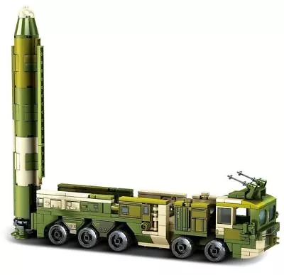 Building Blocks Military MOC WW2 Anti Ship Missile Vehicle Bricks Toys DIY Model • $60.89