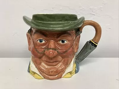 Kelsboro Ware Large Character Jug Mr Pickwick Longton Staffordshire Art Pottery • £20