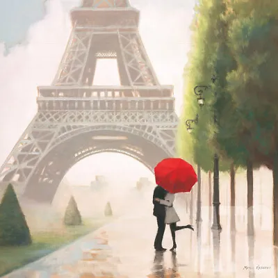 36W X36H  PARIS ROMANCE By MARCO FABIANO - EIFFEL TOWER FRANCE CHOICES Of CANVAS • $292.81