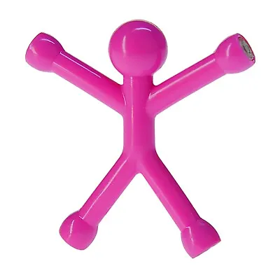 Q-Man Mini Flexible Magnets-Magenta • $8.06