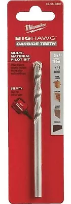 MILWAUKEE BIG HAWG Hole Saw Pilot Drill Bit 5/16 Inch Replacement CHN 49-56-9300 • $7.78