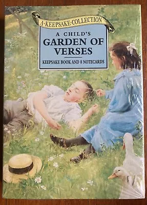 A Childs Garden Of Verses Robert Louis Stevenson - Sealed Vintage - Keepsake • £20