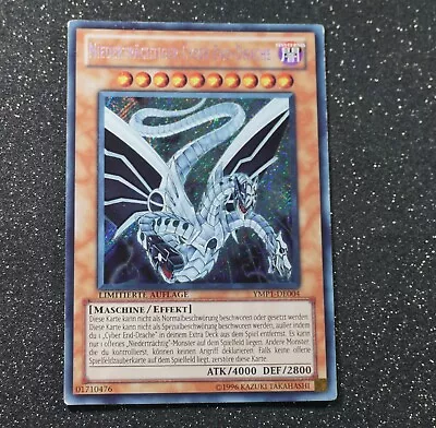 Yugioh LOWLY CYBER END DRAGON Ymp1-de004 Secret Rare German LP! • £2.12