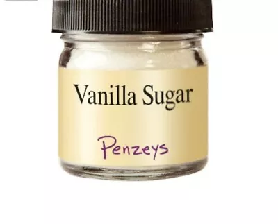 Penzeys Spices Vanilla Sugar - 1/4 Cup Jar - Net Wt 1.7 Oz • $14.95