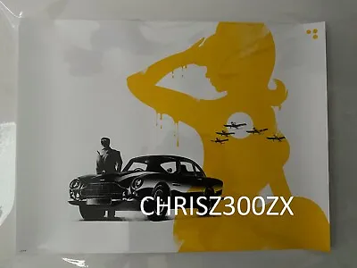 James Bond 007 64 DB5 Aston Martin Movie Poster Screen Print Art #23 18x24 Mondo • $189.99