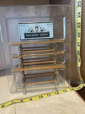 Mayberry Street Miniatures Picnic Table Set #470104 • $12