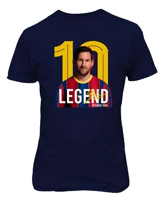 $19.99 • Buy Leo Messi Goat Barcelona Soccer Farewell Legend Unisex Tee Tshirt