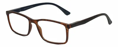 Geoffrey Beene GBR002 Men Reading Glasses In Tortoise Havana Gold Navy Blue 53mm • $59.95