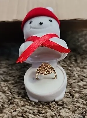 Lot Of 36 Velvet Snowman Jewelry Ring Box Gift Box Storage Box Red Hat & Scarf • $25.59