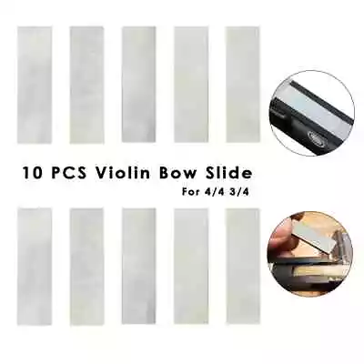 10PCS Violin Bow MOP Slides Shell Slides For Bow Making Violin Repair Replace • $12.99