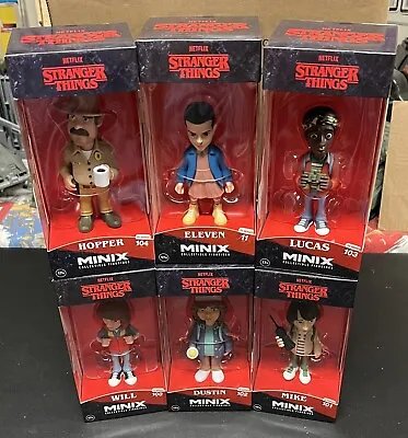 Stranger Things Mego Minix Pop Vinyl Figurines • $99.99