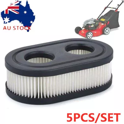 $16 • Buy 5X Lawn Mower Air Filter Cleaner For Briggs & Stratton 798452 593260 5432 5432K