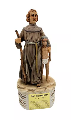 Fray Junipero Serra 1970’s Grenadier Spirits Monk Native American Boy Decanter  • $28.79