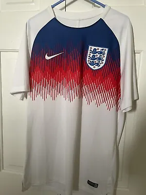 £29.99 • Buy England Iconic Retro Training Football Shirt - World Cup 2018 Nike - Medium