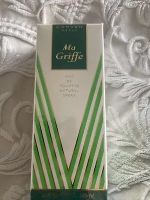 £100 • Buy Carven Ma Griffe Parfum De Toilette Natural Spray 100 Ml VINTAGE New Sealed