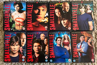 Smallville - Series 1-8 - Complete (DVD 2009) • £20