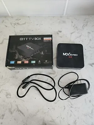 MXQ Pro 4K Ultra HD 7.1 Quad Core Smart TV Box Media Player - NOT TESTED • $16.99