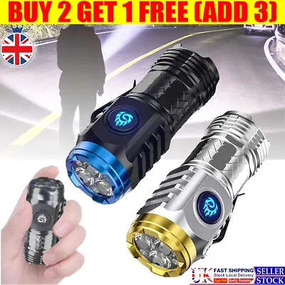 Three-Eyed Monster Mini Super Power Flashlight For Home/Camping Waterproof 2024 • £0.99