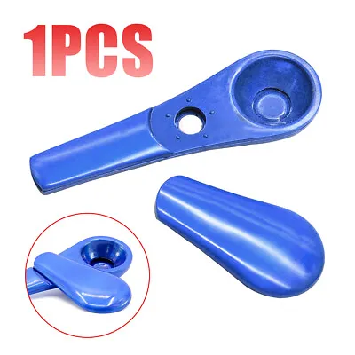 Portable Smoking Pipe Magnetic Metal Spoon Blue For Men Gift US • $9.78