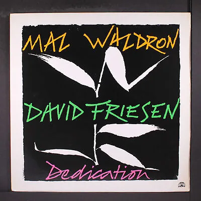 MAL WALDRON & DAVID FRIESEN : Dedication SOUL NOTE 12  LP 33 RPM Italy • $10