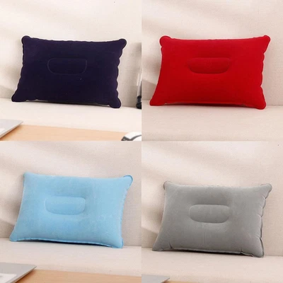 $3.98 • Buy Inflatable Camping Pillow Blow Up Festival Outdoors HOT Cushion Accessory J7C7