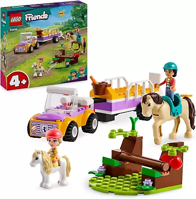 LEGO® Friends Horse And Pony Trailer 42634 Playset Building Toy For Kids Girls • $31.99