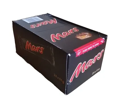 Mars Chocolate Bars 24 X 51g Bars Full Box Best Before • £17.99
