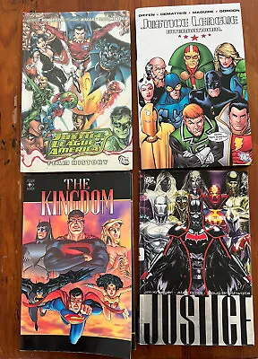 $49 • Buy Justice League HC/ Tpb Lot X 4 DC Comics